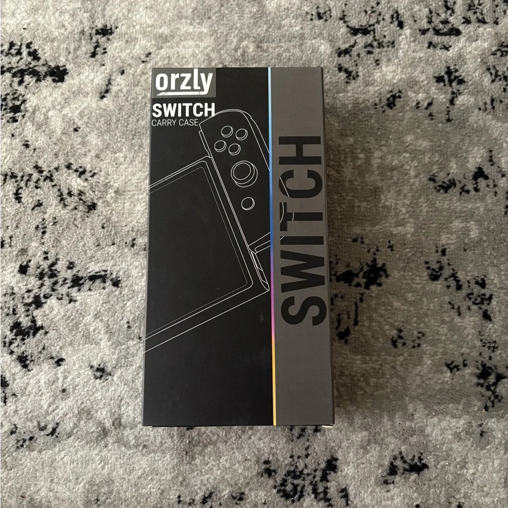 Black Nintendo Switch Carry Case by Orzly